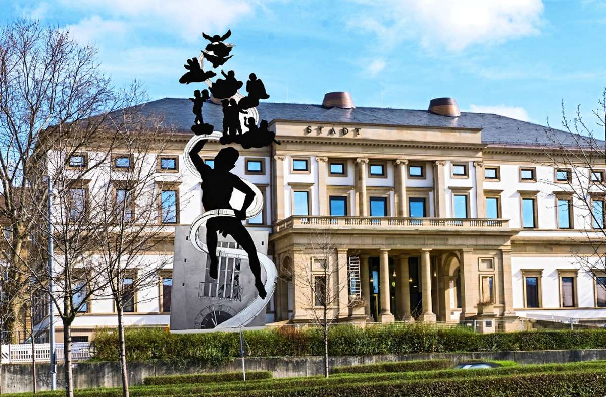 Denkmal zu Stuttgart 21: Kommt das Satire-Kunstwerk nach Stuttgart?