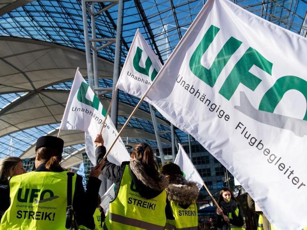 Kabinengewerkschaft: Ufo kündigt weiteren Streik bei der Lufthansa an