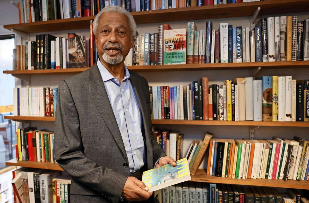 Der Literaturnobelpreisträger Abdulrazak Gurnah Foto: AFP/Tolga Akmen