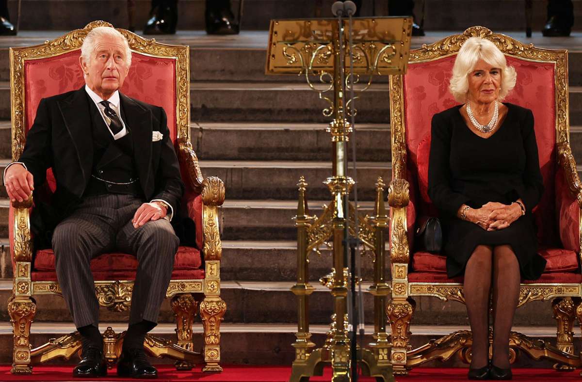 Britische Royals: König Charles III. hält Antrittsrede vor dem Parlament