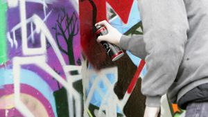 Graffiti-Sprayer auf frischer Tat ertappt