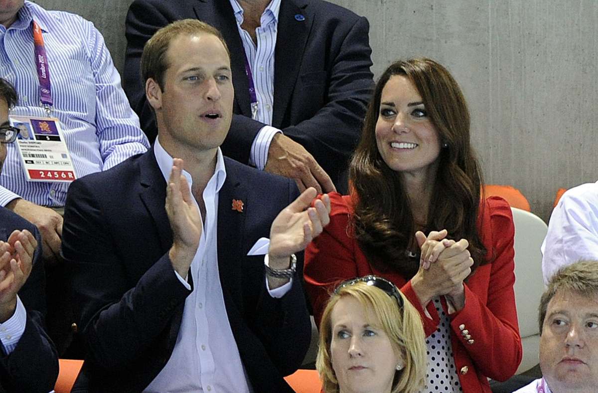 Vor acht Jahren trug Herzogin Kate den signalroten Zara-Blazer zum ersten Mal – bei den Olympischen Spielen in London.