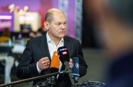 Hat sich nun auch für eine allgemeine Impfpflicht ausgesprochen: der kommende Kanzler Olaf Scholz (SPD). Foto: dpa/Frank Rumpenhorst