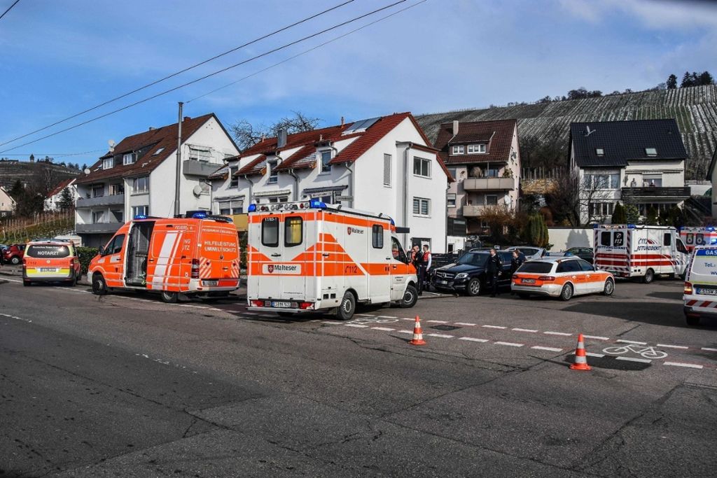 05.02.2018 Unglück mit mehreren Toten in Esslingen-Mettingen