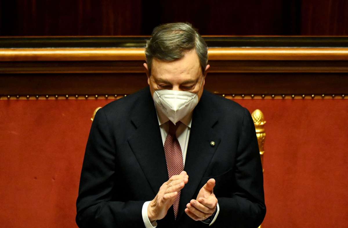 Italiens neuer Ministerpräsident Mario Draghi hat viel vor sich – aber nur wenig Zeit. Foto: AFP/Alberto Pizzoli