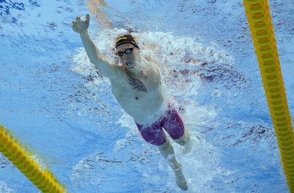 Schwimmen: Bronze statt Gold: Wellbrock verliert Titel