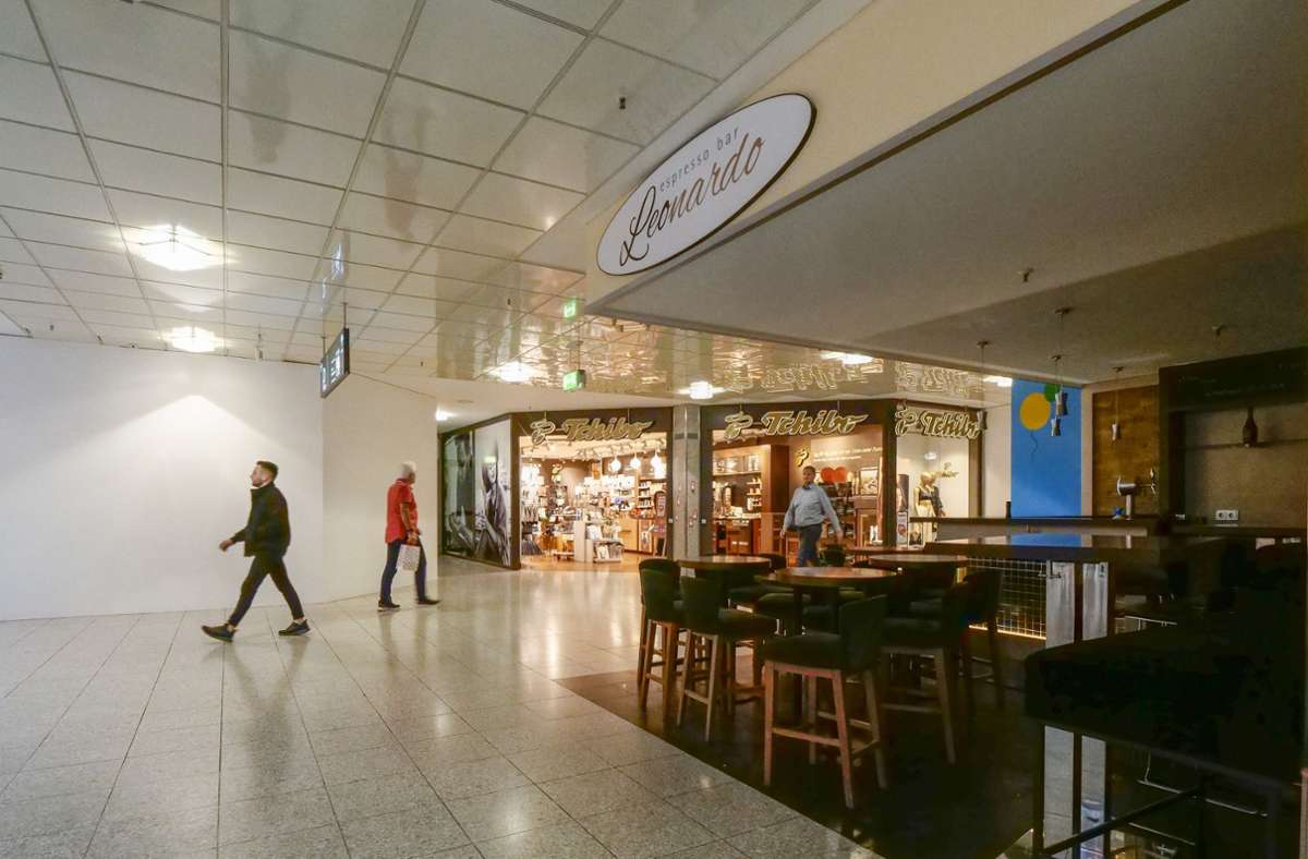 Gastronomie und Handel   in Leonberg: Warum drei Cafés im Leo-Center plötzlich weg sind