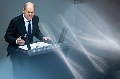 Finanzminister Olaf Scholz will Geld für die Krise mobilisieren. Foto: dpa/Bernd von Jutrczenka