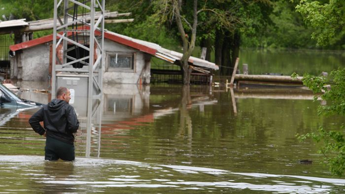 Wo sind die Überschwemmungen in Kroatien?