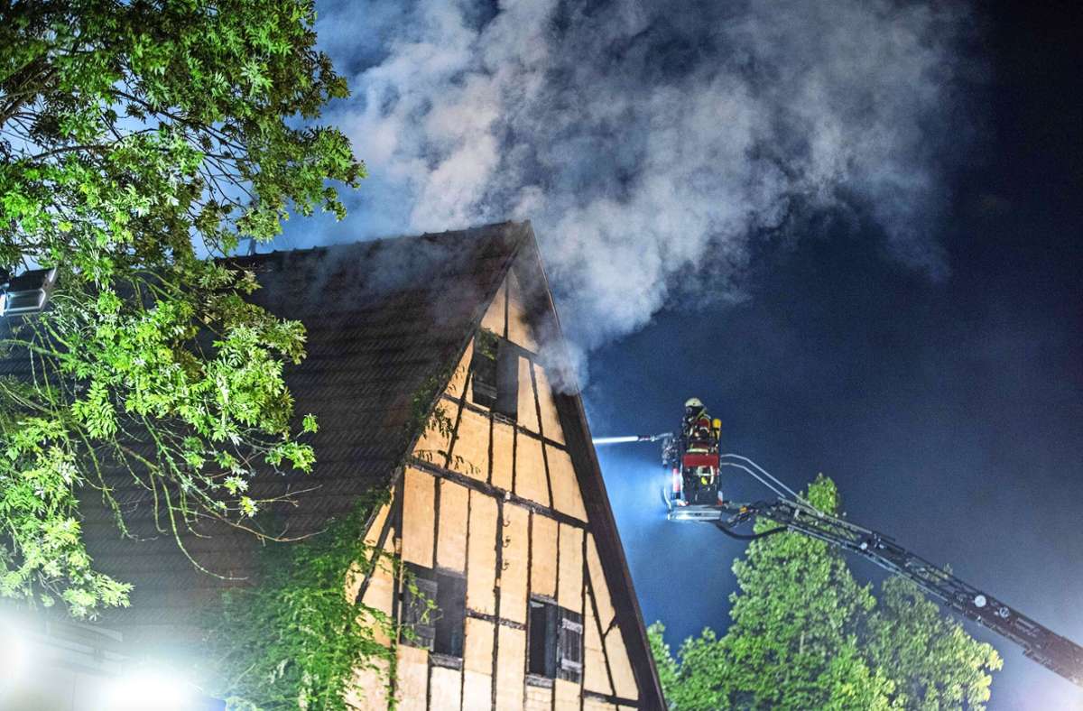 Feuer in Nellingen: Brandursache offenbar technischer Defekt