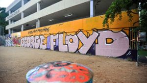 George-Floyd-Graffiti am Züblin-Parkhaus darf bleiben
