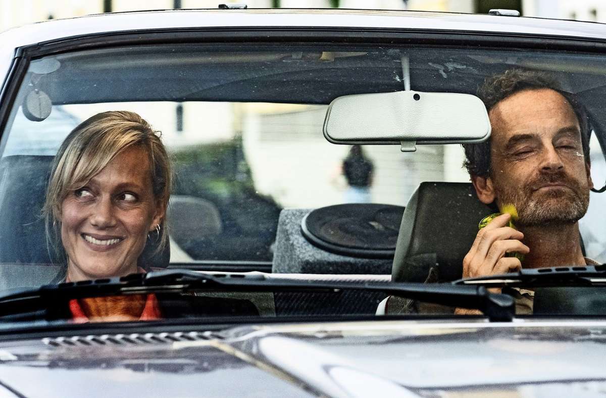 Im Opel Manta: Faber (Jörg Hartmann) und Bönisch (Anna Schudt).