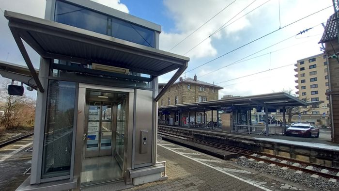 Aufzug in Endersbach wieder in Betrieb