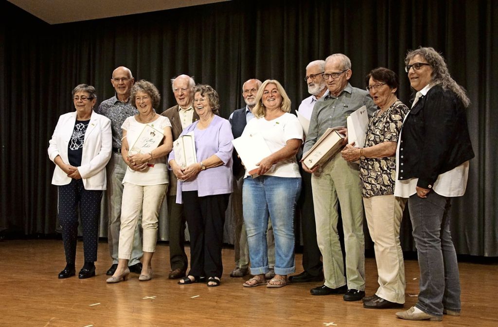 Ortsgruppe des Schwäbischen Albvereins feiert 50-jähriges Bestehen: 50 Jahre Albverein in Aichwald
