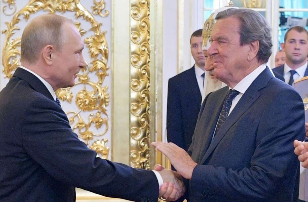Altkanzler und Putin-Freund: Gerhard Schröders tiefer Fall