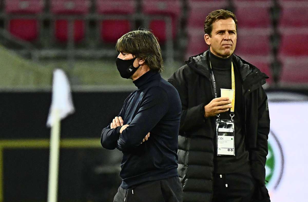 Deutsche Fußball-Nationalmannschaft: Warum Oliver Bierhoff der stärkste Verteidiger von Joachim Löw ist