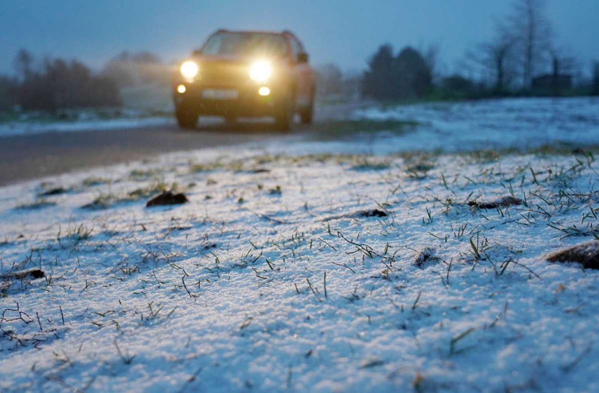 Wetter in Baden-Württemberg: So meistern die Autofahrer im Südwesten Schnee und Eis