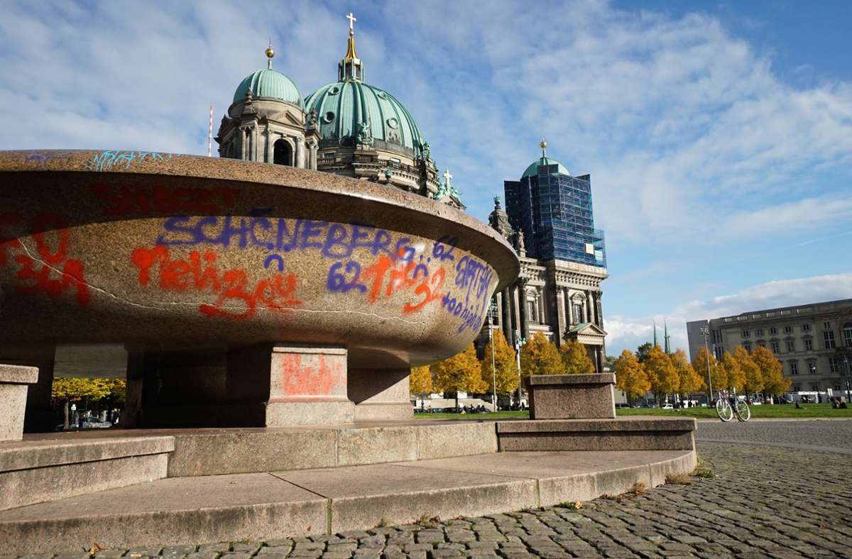 Berlin: Erneut Vandalismus auf  Museumsinsel