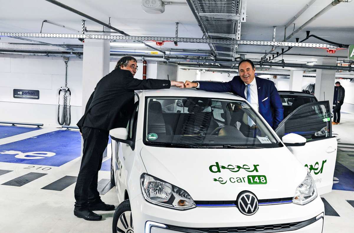 Carsharing in Stuttgart: Neue E-Autos eines Anbieters aus dem Schwarzwald am Start