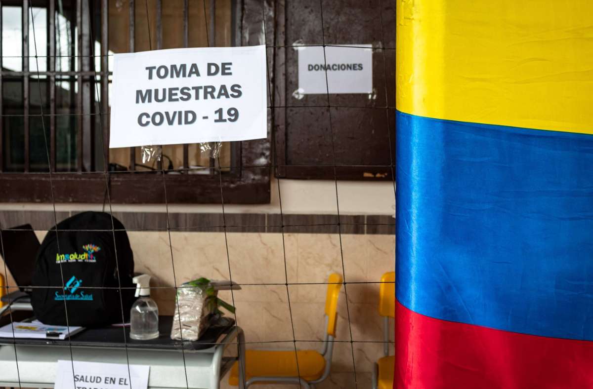 Kolumbien: Corona-Variante Mu vorherrschend