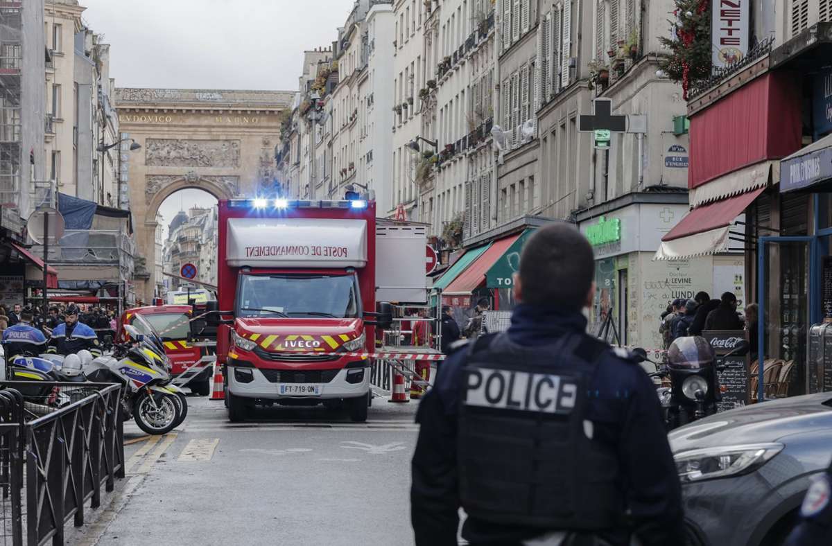 Drei Menschen starben bei dem Angriff nahe einem kurdischen Kulturzentrum in Paris. Foto: dpa/Lewis Joly