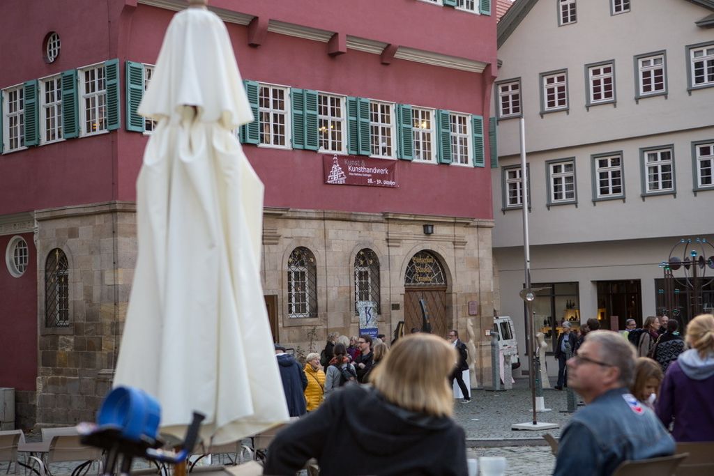 28.10.2016 Kunsthandwerker haben ihre Werke im alten Rathaus in Esslingen gezeigt.