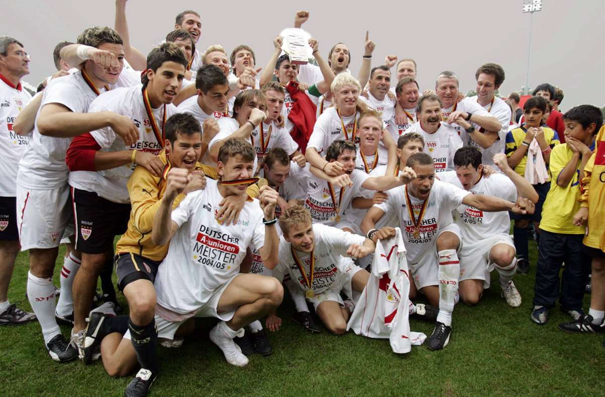 Sami Khedira holte 2005 die deutsche A-Junioren-Meisterschaft mit dem VfB.