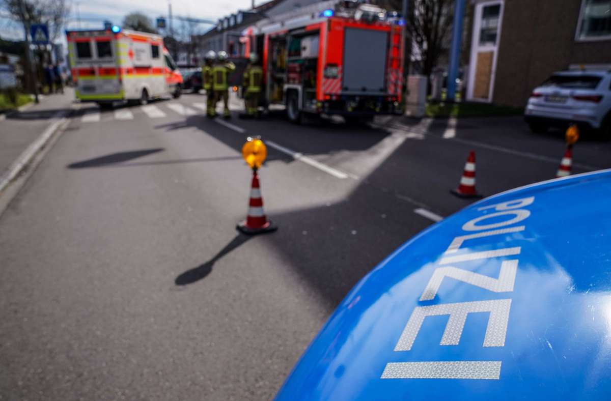 Am Donnerstag gegen 10.30 Uhr kam es in der Alleenstraße in Esslingen zu einem Unfall.