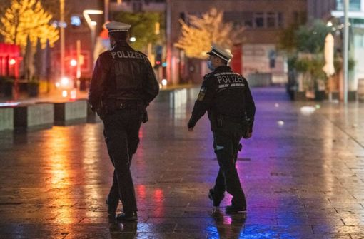 Polizeistreife in der Innenstadt – und demnächst in einer Messerverbotszone? Foto: 7aktuell/Oskar Eyb