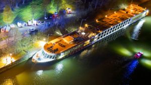 Unfall mit Donau-Kreuzfahrtschiff in Österreich