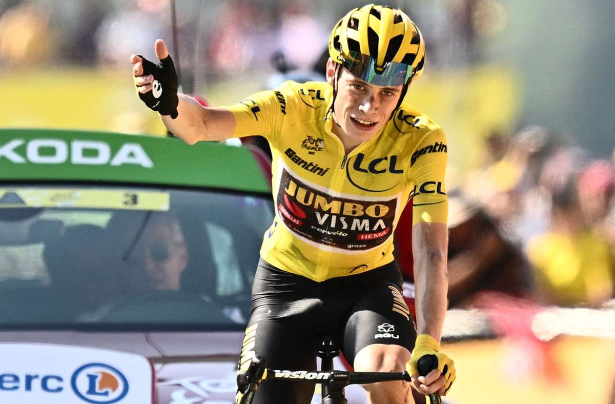 Tour de France: Packendes Duell und große Geste: Vingegaard vor Triumph