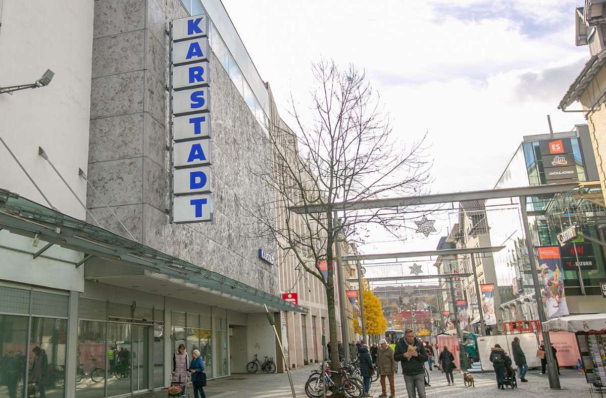 Einkaufen in Esslingen: Karstadt macht zu