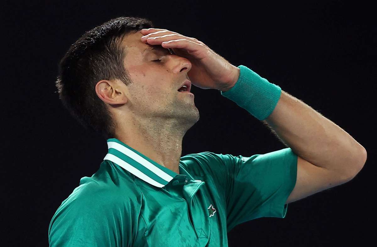 Novak Djokovic bangt um seine Teilnahme an den Australian Open.