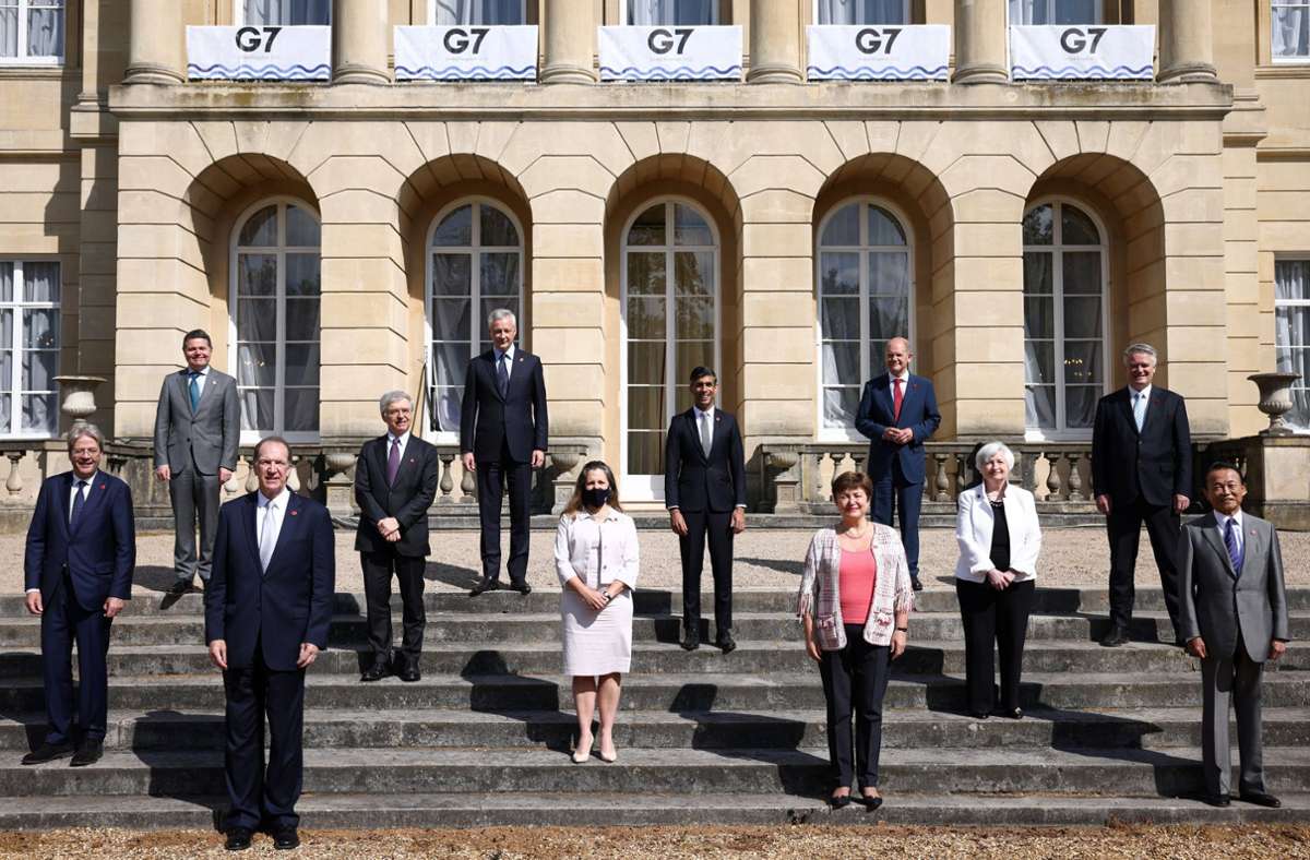 Großkonzerne zur Kasse bitten: G7 einigen sich auf weltweite Mindeststeuer von 15 Prozent