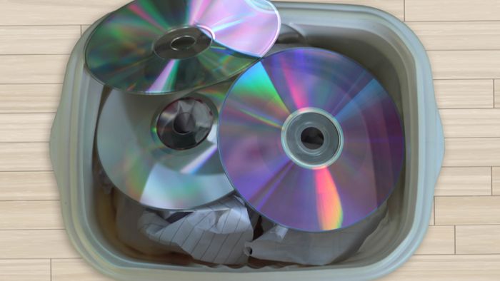 CDs und DVDs entsorgen