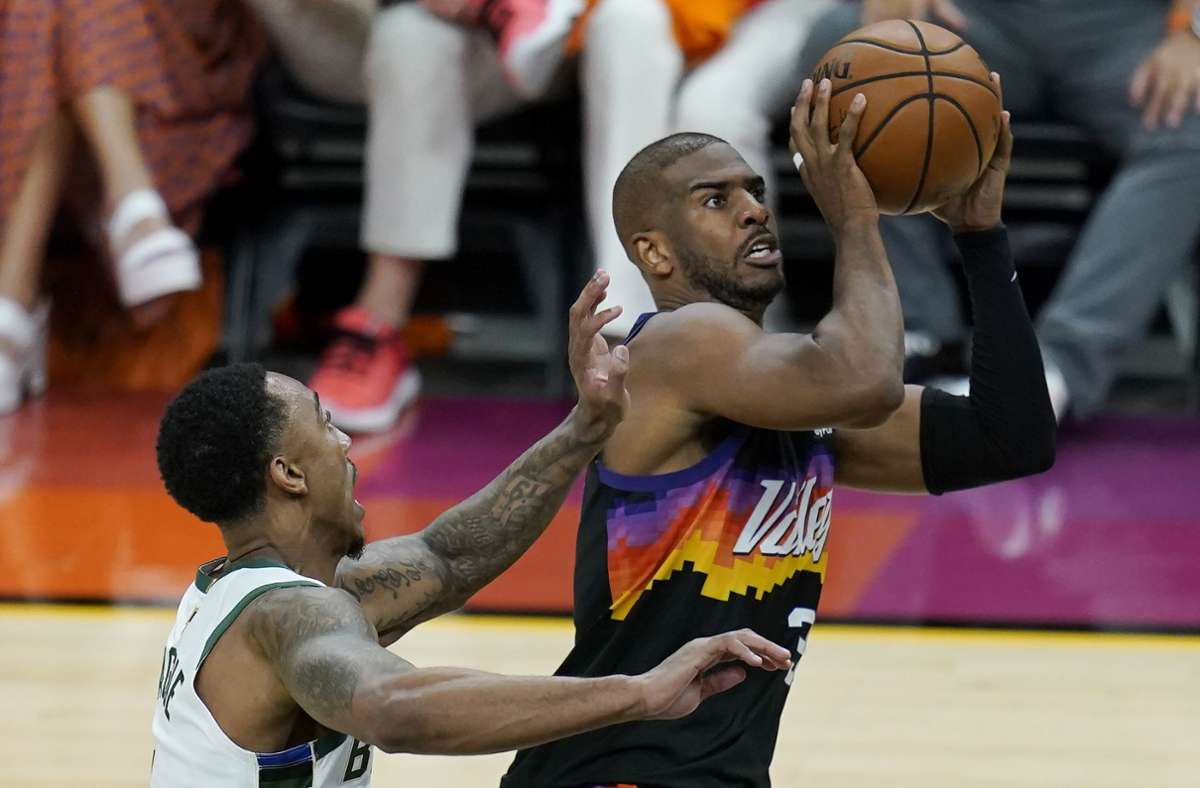 NBA-Finals gegen Milwaukee Bucks: Phoenix Suns entscheiden auch zweites Finalduell für sich
