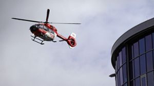 Kind nach Fahrradsturz mit Hubschrauber in Klinik geflogen