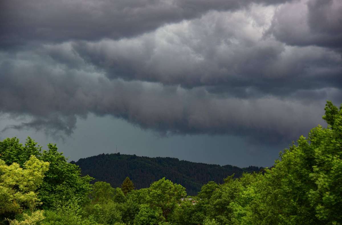 Wetter in Baden-Württemberg: Gewitter mit Hagel und Starkregen erwartet