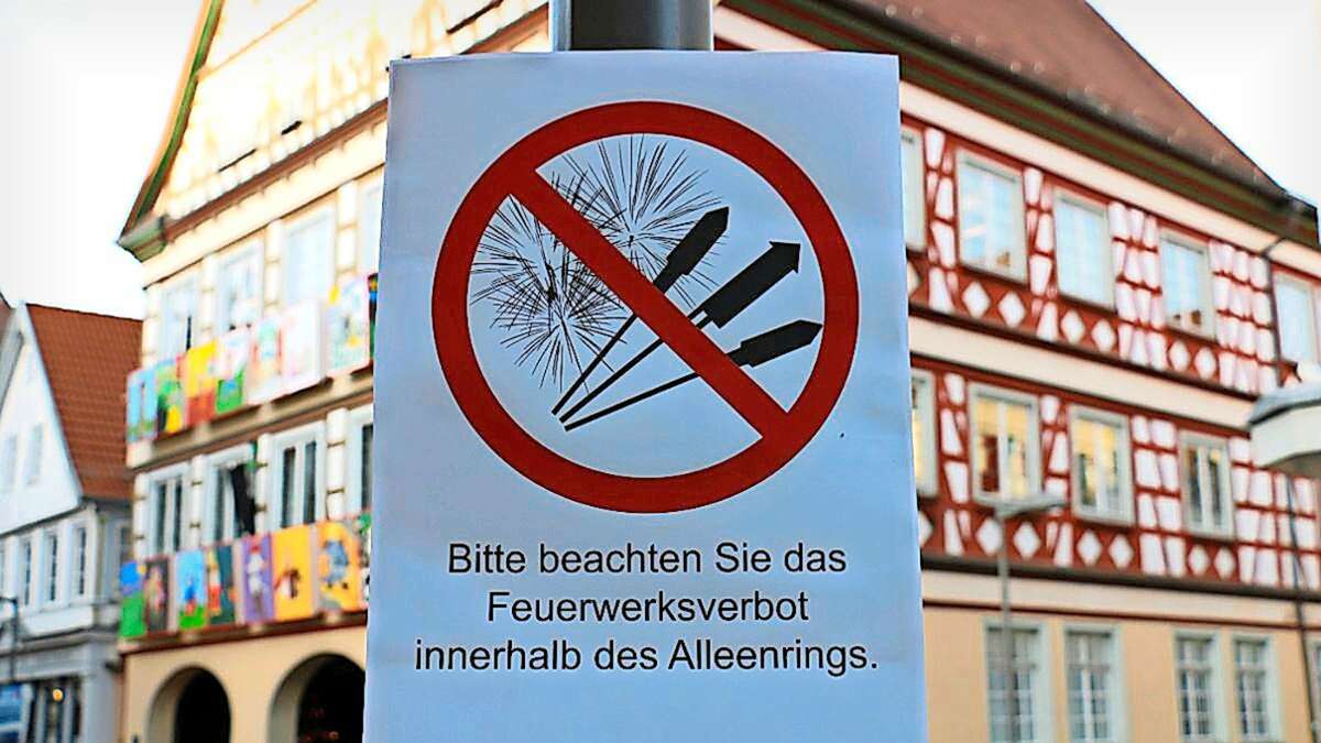Silvester im Kreis Esslingen: Wo geböllert werden darf – und wo nicht