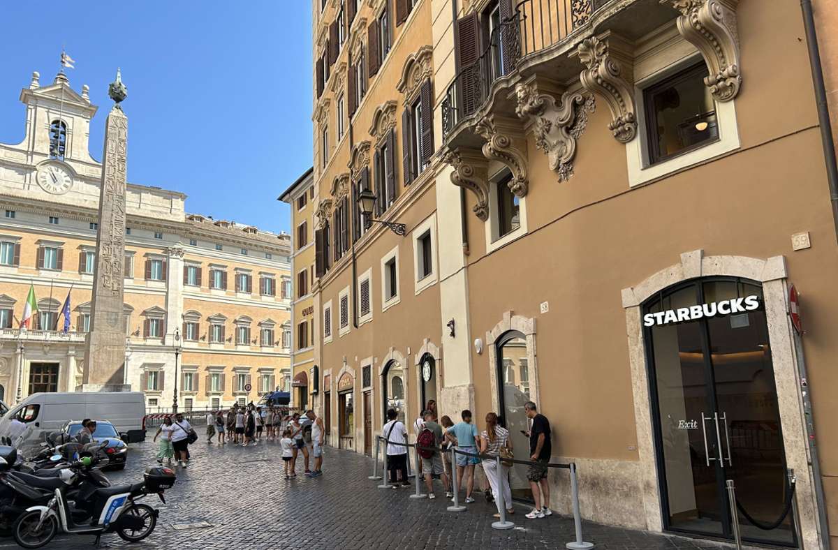 Kaffeekultur in Rom: Starbucks wird in Italien geschätzt – trotz seines Kaffees