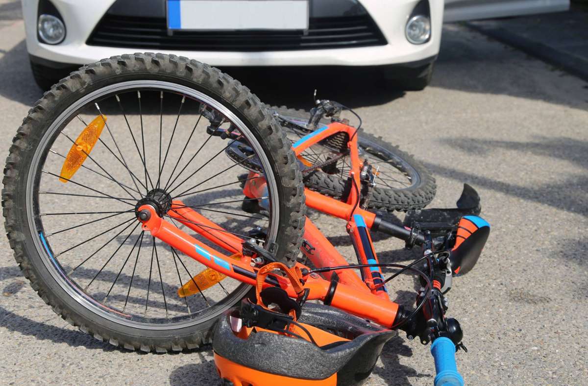 Verletzter Radler  in Wernau: Vorfahrt missachtet