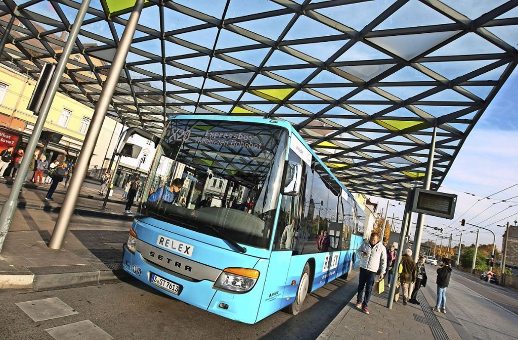 Immer mehr nutzen die Relex-Linie: Expressbus X20 nach Waiblingen im Test