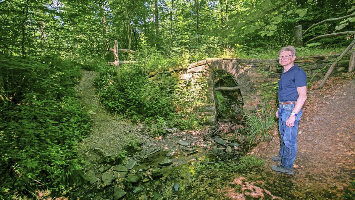 Kleindenkmal bei Aichwald: Das verwunschene Gunzenbachbrückle