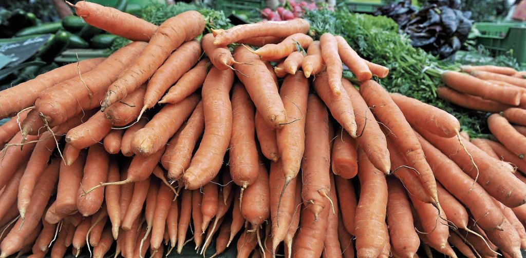 ESSLINGEN:  Wochenmarkt lockt auch im Herbst mit frischem Obst und Gemüse aus eigenem Anbau - Frost im Mai lässt Preise für Obst steigen: Bunt und gesund