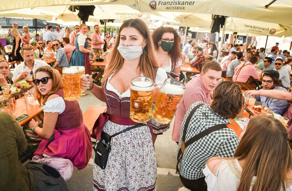 Volksfest-Ersatz   in Stuttgart: Immer mehr Wirte laden zum Mini-Wasen ein