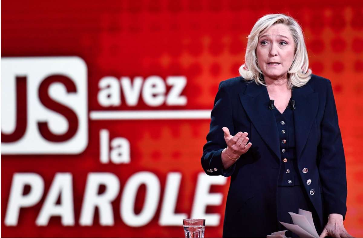 Wahlkampf in Frankreich: Marine Le Pens dritter Anlauf aufs Präsidentenamt