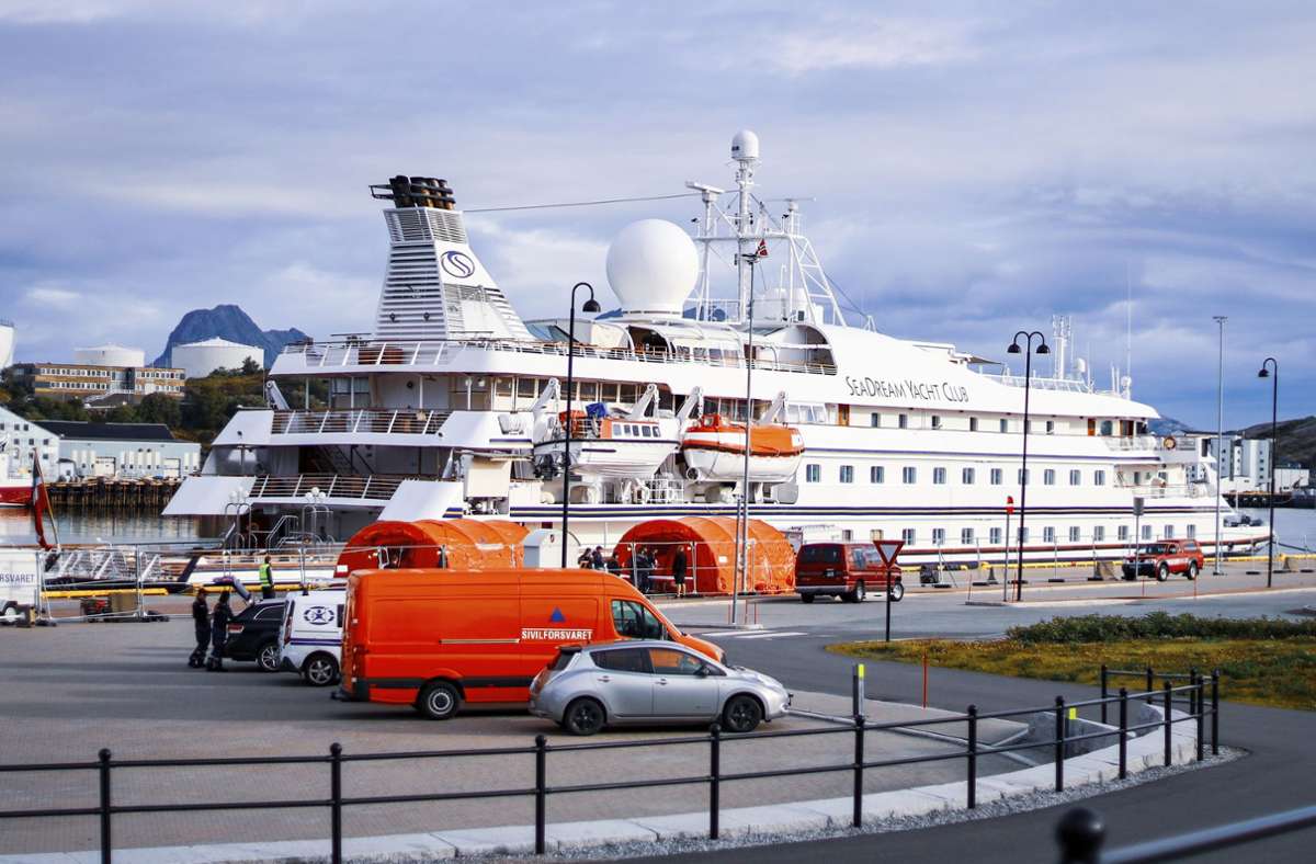 Neuer Corona-Fall: Wieder wird Kreuzfahrtschiff in Norwegen gestoppt