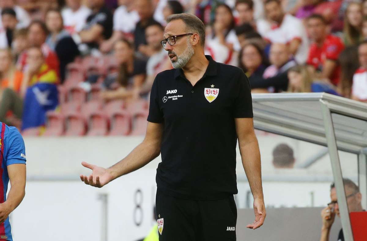 Von den vielen Verletzten lässt sich VfB-Trainer Pellegrino Matarazzo die Vorfreude auf die neue Saison nicht nehmen.