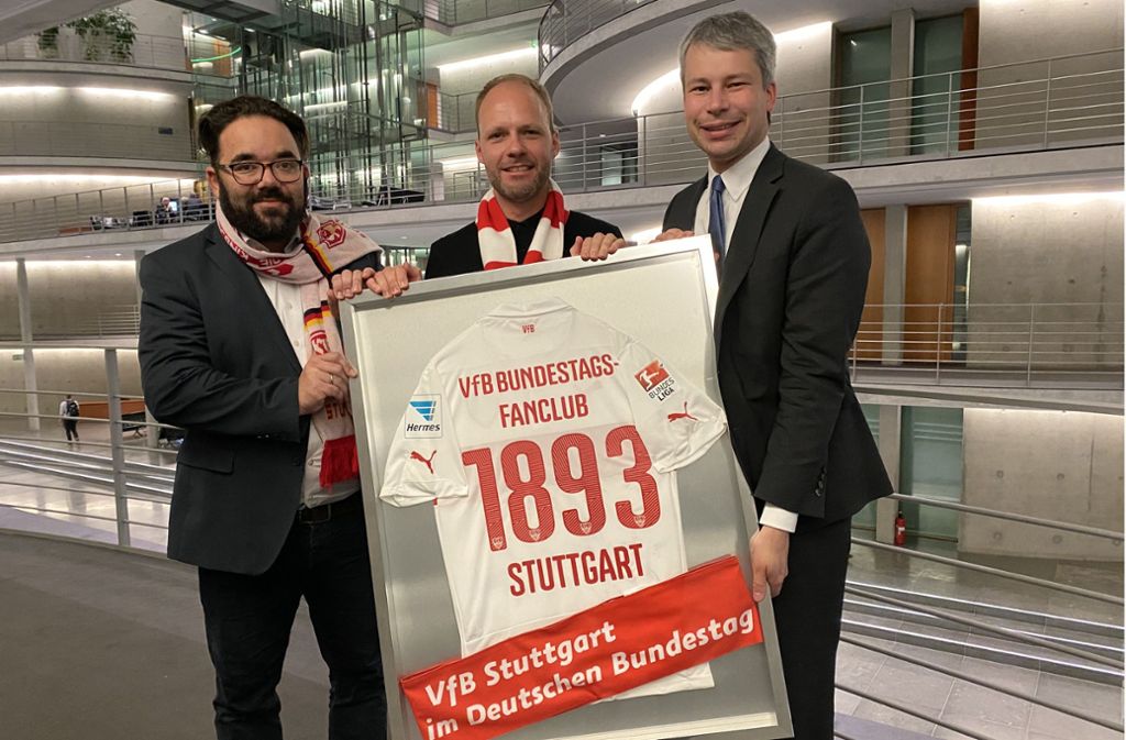 Fanclub in Berlin: Warum der VfB Stuttgart auch  im Bundestag präsent ist