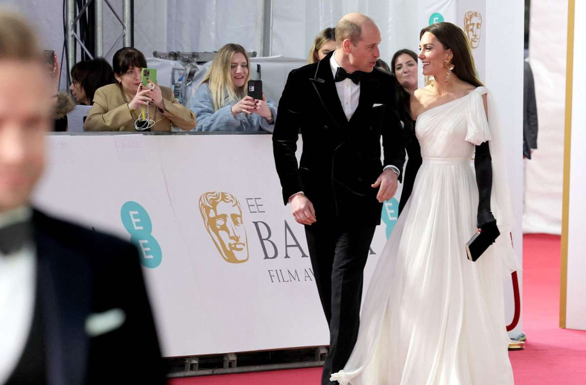 Prinzessin Kate bei den Baftas: Ihr Bafta-Kleid war schon einmal hier